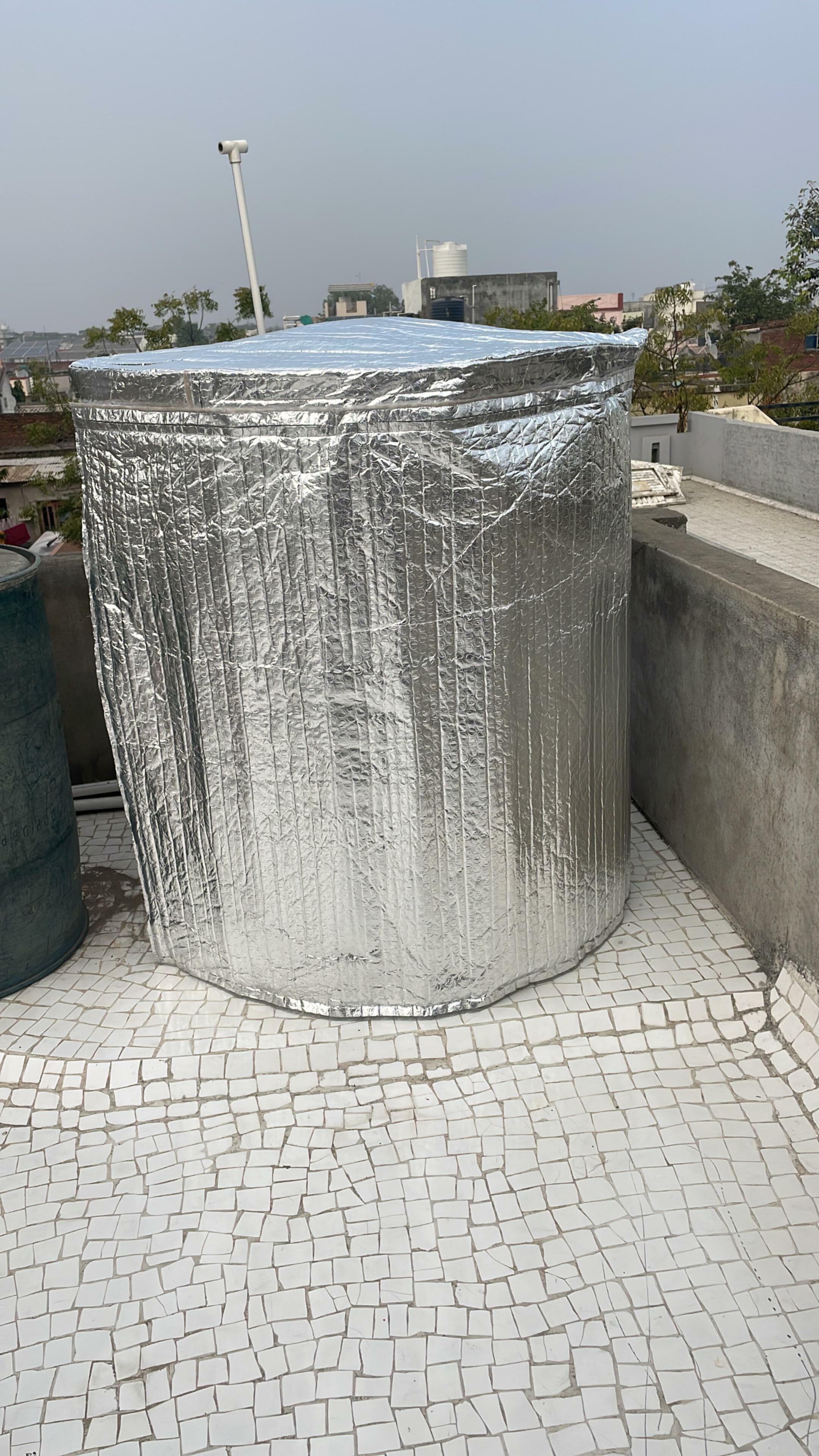 Water Tank Cover in industrial setting
